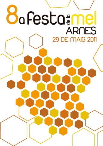 Cartell Festa de la mel Arnes